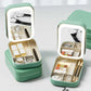 Green LED Jewelry Box with Mirror - Smart Light Adjustment