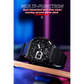 Green Men’s Dual Display Watch - Dual Time Digital Analog