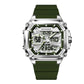 Green Men s Dual Watch Time Digital Analog