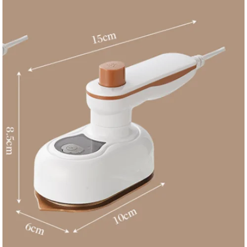 Green Mini Handheld Steam Iron - Portable Garment Steamer