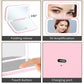 Green MR2326C Portable LED Illuminated Makeup Mirror