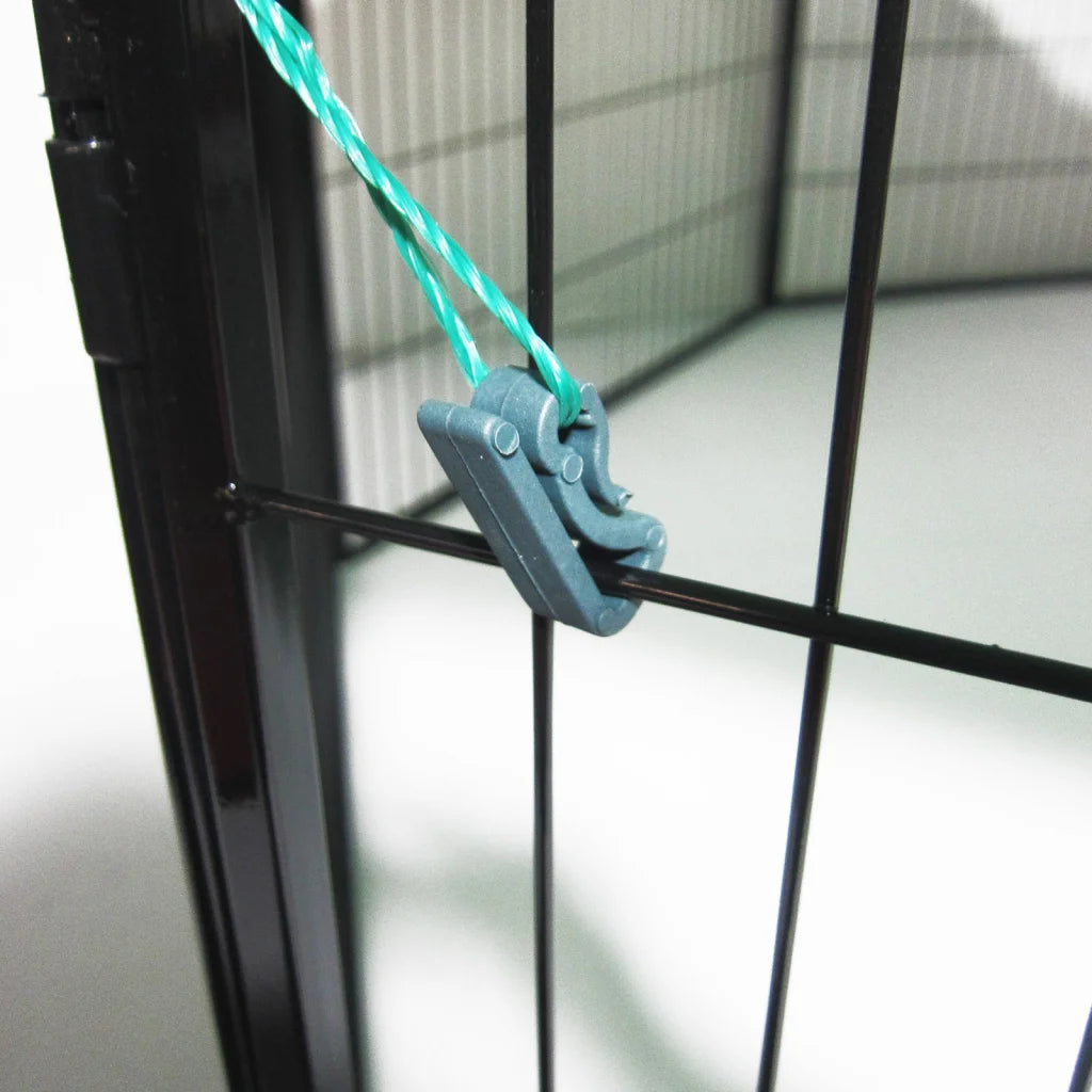 Green Net Cover for Pet Playpen 30in Dog Exercise Enclosure