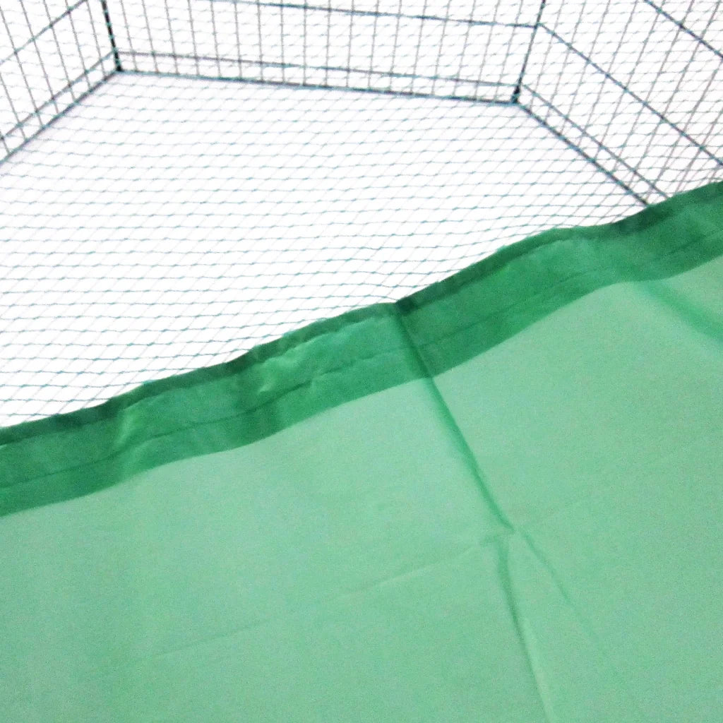 Green Net Cover for Pet Playpen 42in Dog Exercise Enclosure