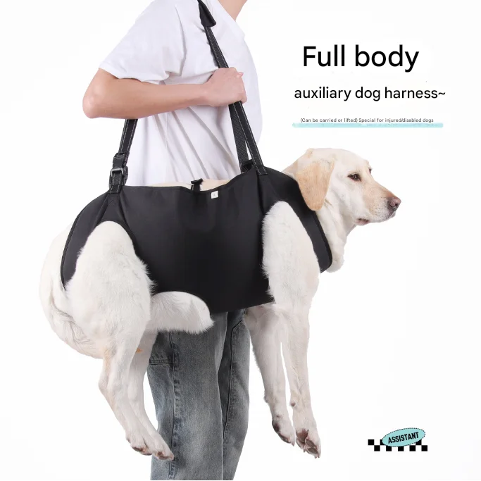 Green Pet Support Harness for Senior and Disabled Dogs