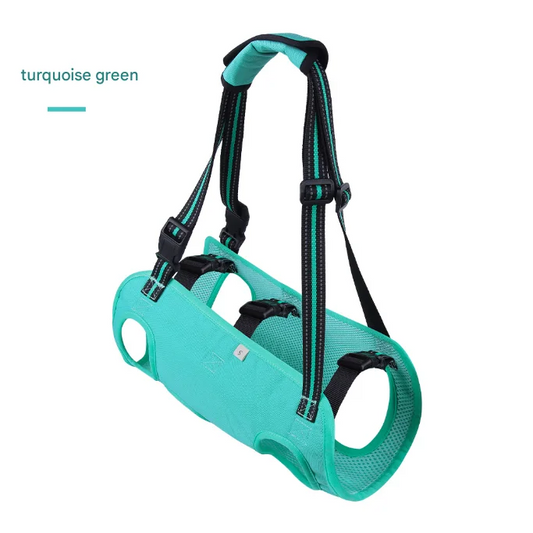 Green Pet Support Harness for Senior and Disabled Dogs