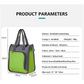 Green Portable Insulated Lunch Bag for Office Picnic