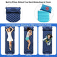 Green Portable Outdoor Inflatable Mat - Foot-Operated