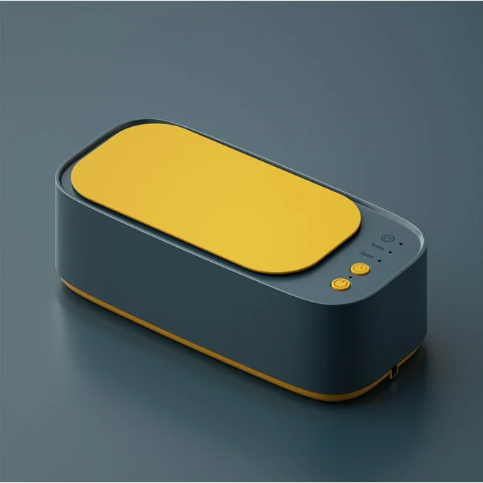 Green Portable Ultrasonic Cleaner 45kHz Professional High Frequency