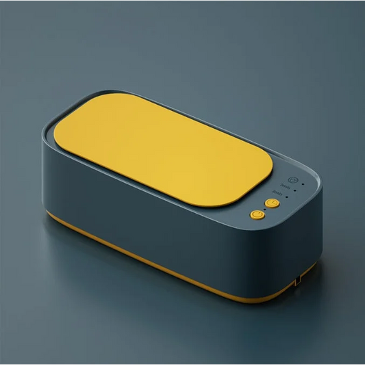 Green Portable Ultrasonic Cleaner 45kHz Professional High Frequency