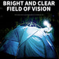 Green Rechargeable LED Headlight - Cap Light Long Lasting