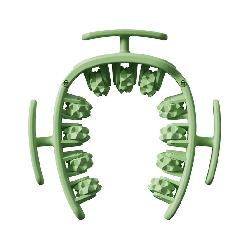 Green Removable Adjustable Wrap-Around Muscle Roller