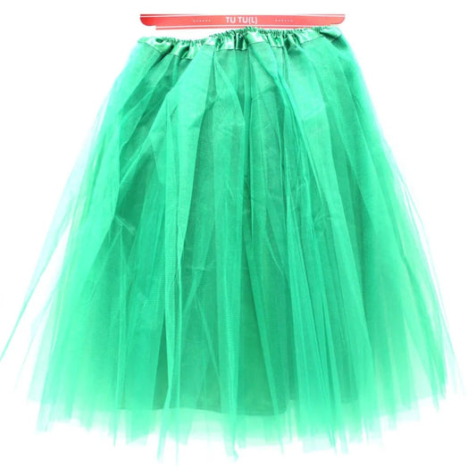 Green Tulle Ballerina Tutu – Large Perfect for Costumes