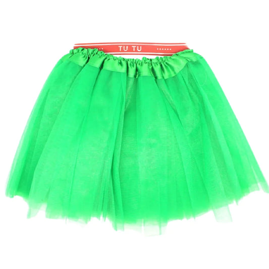 Green Tulle Ballerina Tutu – Small 3-Layer Children’s