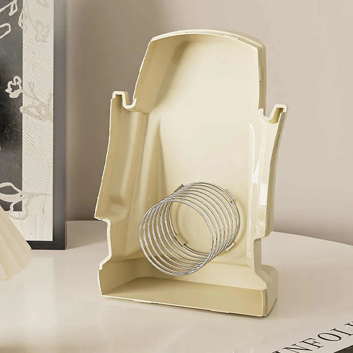 Green Versatile Desktop Headphone Stand & Tissue Box