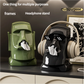 Green Versatile Desktop Headphone Stand & Tissue Box