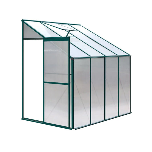 Greenhouse Aluminum Garden Polycarbonate 2.52x1.27M