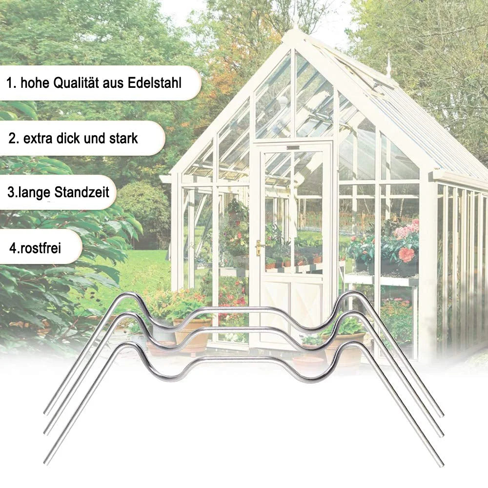Greenhouse Clamps 50-pack greenhouse clamps stainless steel