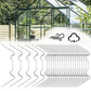 Greenhouse Clamps 50-pack greenhouse clamps stainless steel