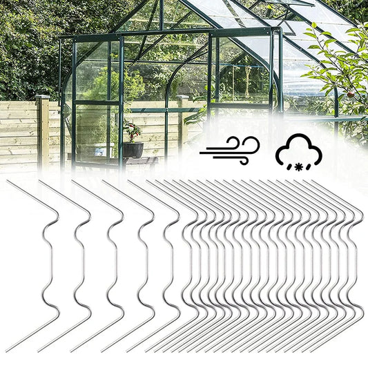 Greenhouse Clamps 50-pack greenhouse clamps stainless steel
