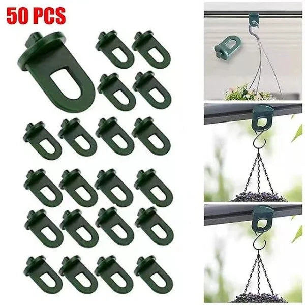 Greenhouse Clamps Set of 50 Strong Grip Eyelets Compatible