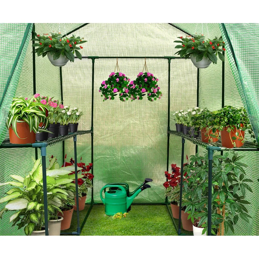 Greenhouse Garden Shed Storage Plant Lawn 1.9X1.2M
