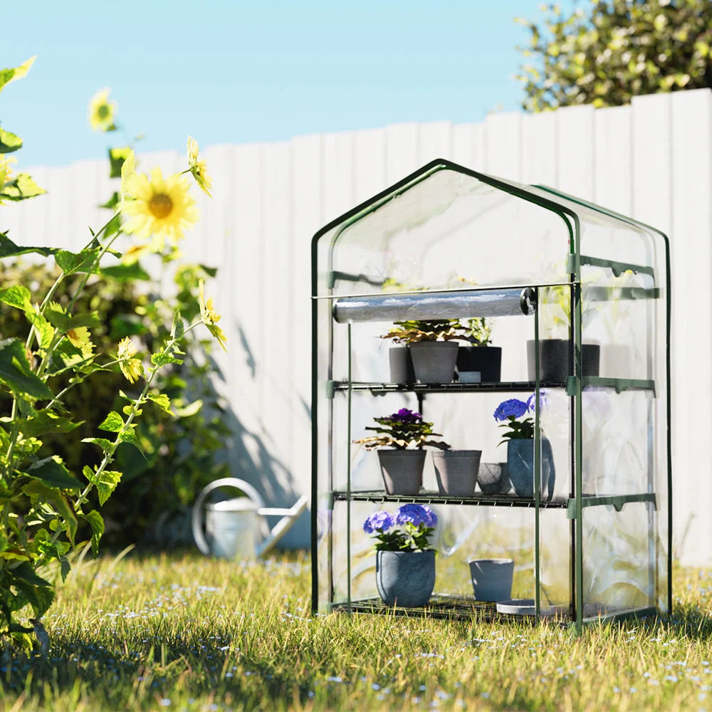 Greenhouse Mini 3 Tier Bed Planter Box 1 28x0