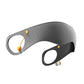 Grey 2-in-1 Blackout Sleep Mask with Integrated Noise
