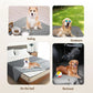 Grey 2-Sided Waterproof Pet Sofa Cover - Dog Bed Protector
