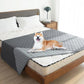 Grey 2-Sided Waterproof Pet Sofa Cover - Dog Bed Protector