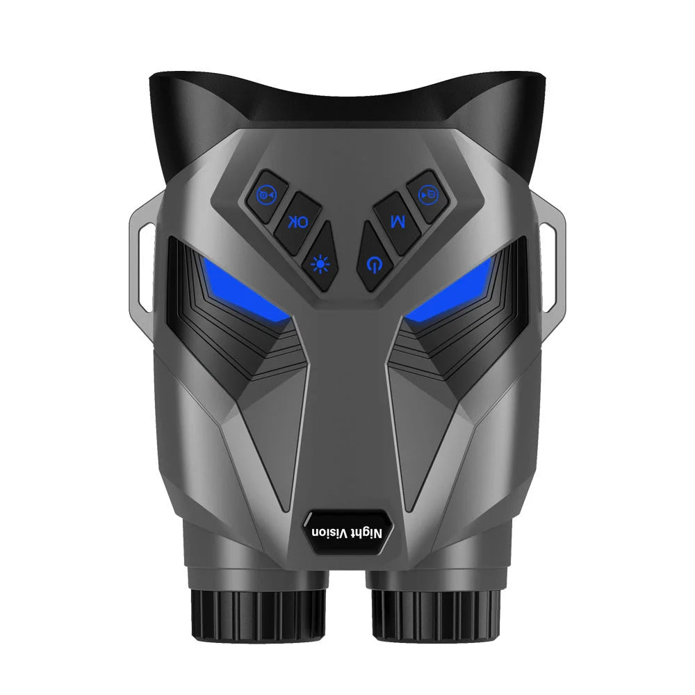 Grey 4K Portable Digital Night Vision Binoculars - HD Photo