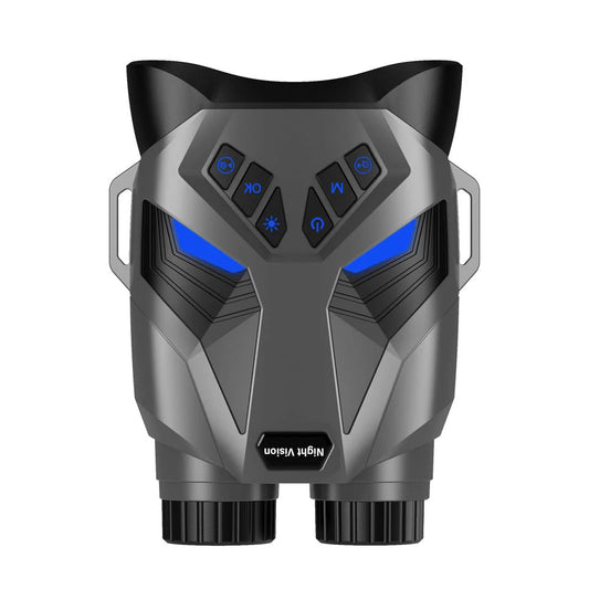 Grey 4K Portable Digital Night Vision Binoculars - HD Photo