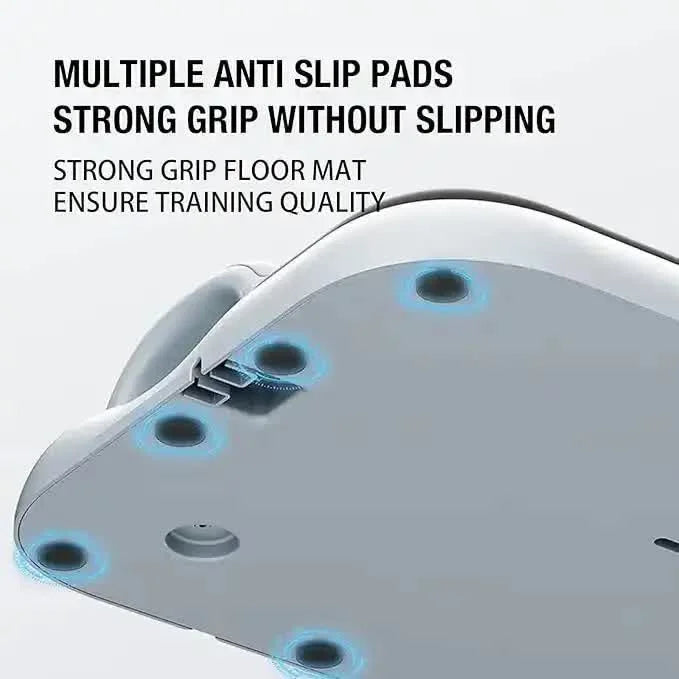 Grey 6-in-1 Multifunctional Fitness Board – Ab Wheel