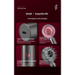 Grey Advanced Scalp Therapy Comb: Red/Blue Light EMS &