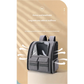 Grey Collapsible Pet Carrier Backpack with Trolley Sleeve