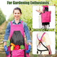 Grey Garden Harvesting Apron - Waterproof Oxford Cloth
