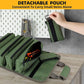 Grey Heavy Duty Roll-Up Tool Bag Organizer - Waterproof