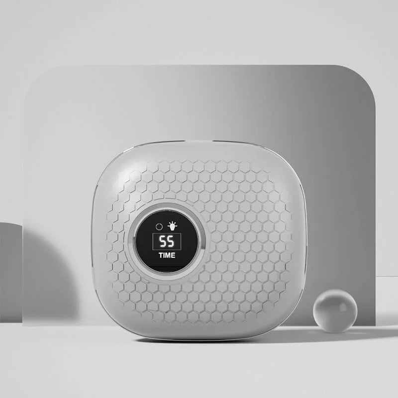 Grey Portable Ultrasonic Contact Lens Cleaner - Automatic