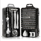 Grey Professional 115-in-1 Precision Screwdriver Set