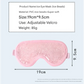 Grey Reusable Cooling Gel Bead Face Mask and Eye Mask Set