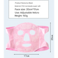 Grey Reusable Cooling Gel Bead Face Mask and Eye Mask Set