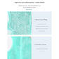 Grey Reusable Cooling Gel Bead Face Mask and Eye Mask Set