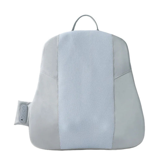Grey Slim Wireless Shiatsu Back Massager Cushion