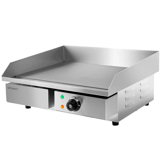 Griddle Hot Plate 3000W Stainless Steel - Appliances