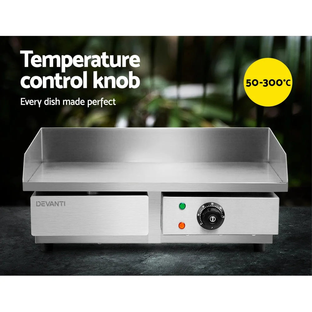 Griddle Hot Plate 3000W Stainless Steel appliances 926
