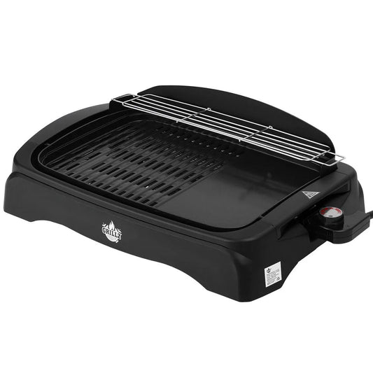 Grillz 1950W Electric BBQ Grill Non-stick Plate for Indoor