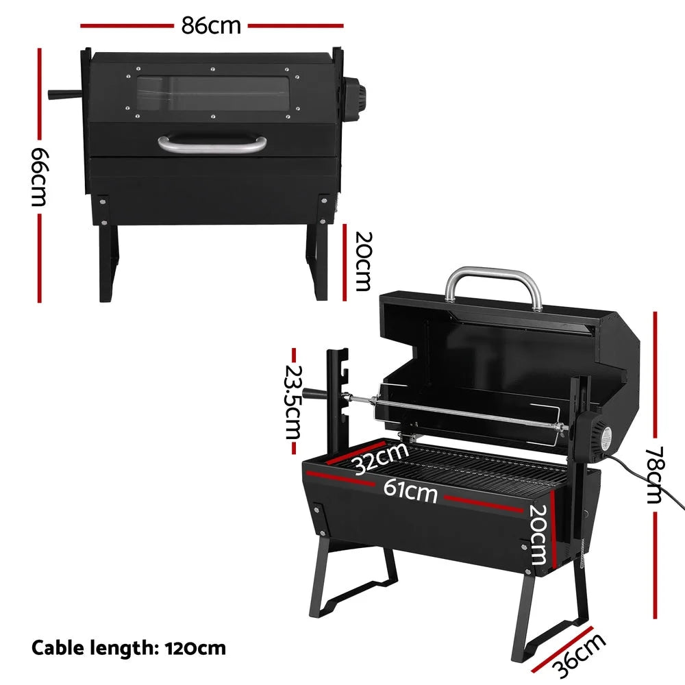 Charcoal grillz bbq grill with colour matched pieces and support fittings
