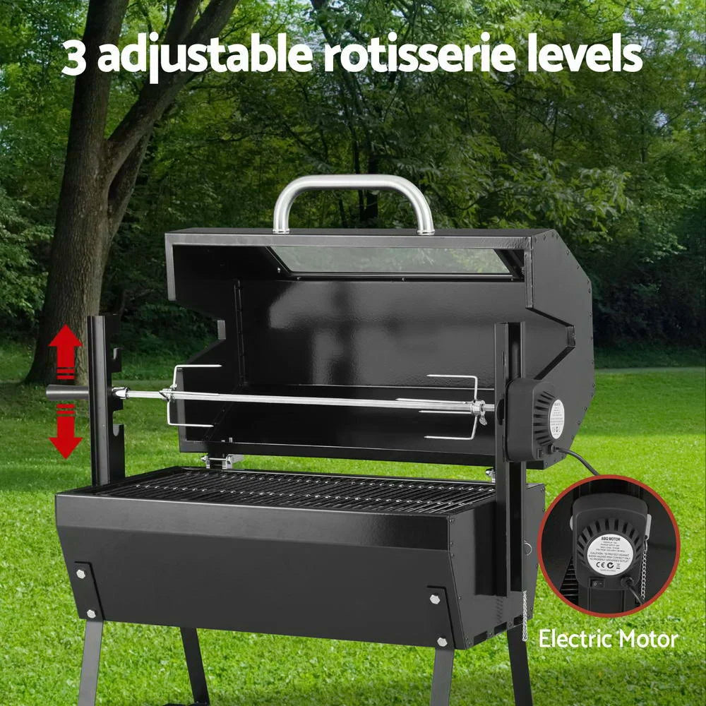 Grillz bbq grill with handles, panels and accessory pieces