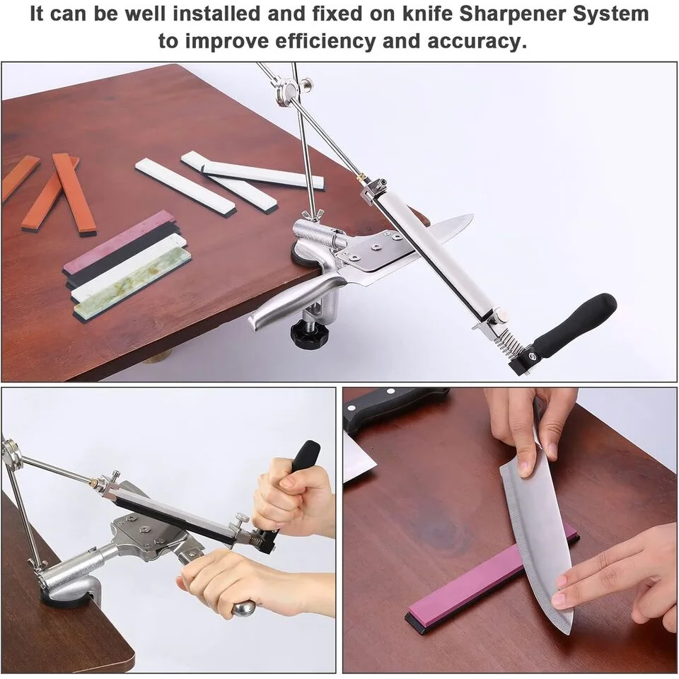 Grindstone Whetstone Sharpening Stone Set 8PCS - Home &