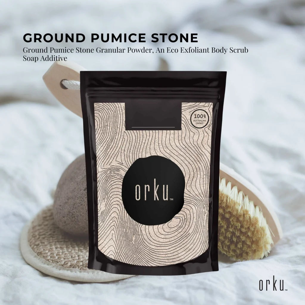 Ground Pumice Stone Granular Powder 1Kg Eco Exfoliant Body