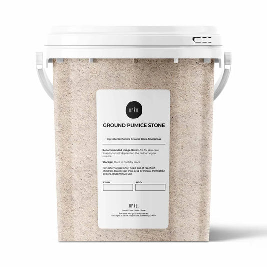 Ground Pumice Stone Granular Powder Tub 1.3Kg Exfoliant
